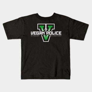 Vegan Police Kids T-Shirt